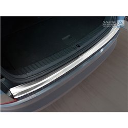 Protection de seuil arrière inox sur mesure pour Skoda Kodiaq 2017-2021 & FL 2021-2024 Incl. RS & Scout