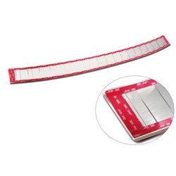 Protection de seuil arrière inox sur mesure pour Ford Tourneo Connect III 2022- 'Ribs'