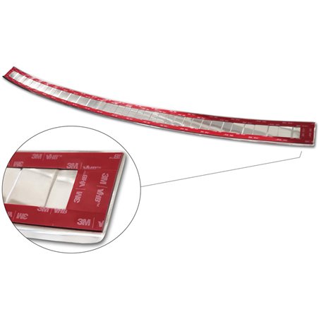 Protection de seuil arrière inox sur mesure pour Mitsubishi Outlander II 2006-2012 / Peugeot 4007 2007-2012 / Citroën C-Crosser Protection de seuil arrière inox sur mesure pour Mitsubishi Outlander II 2006-2012 / Peugeot 4007 2007-2012 / Citroën C-Crosser