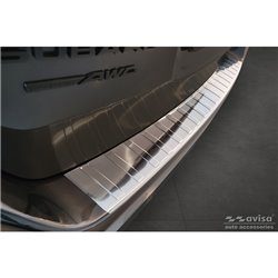 Protection de seuil arrière inox sur mesure pour Subaru Outback (BT) 2020- 'Ribs'