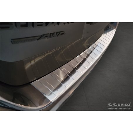 Protection de seuil arrière inox sur mesure pour Subaru Outback (BT) 2020- 'Ribs' Protection de seuil arrière inox sur mesure pour Subaru Outback (BT) 2020- 'Ribs'