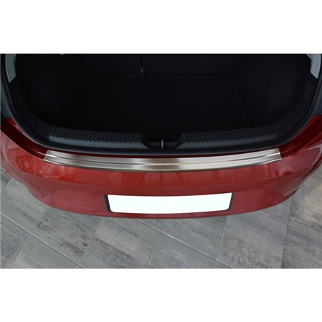 Protection de seuil arrière inox sur mesure pour Seat Leon 5F 5 portes 2013-2020 'Ribs' Protection de seuil arrière inox sur mesure pour Seat Leon 5F 5 portes 2013-2020 'Ribs'