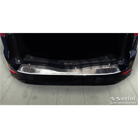 Protection de seuil arrière inox sur mesure pour Ford Mondeo Wagon 2010-2014 'Ribs' Protection de seuil arrière inox sur mesure pour Ford Mondeo Wagon 2010-2014 'Ribs'