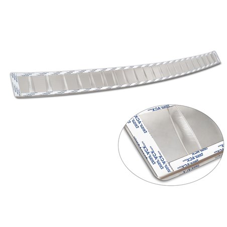 Protection de seuil arrière inox sur mesure pour Opel Movano / Renault Master III 2010-2018 & 2018-2021 'Ribs' Protection de seuil arrière inox sur mesure pour Opel Movano / Renault Master III 2010-2018 & 2018-2021 'Ribs'
