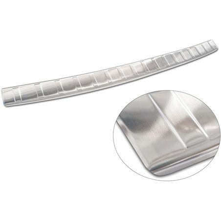 Protection de seuil arrière inox sur mesure pour Peugeot 308 III SW 2021- 'Ribs' Protection de seuil arrière inox sur mesure pour Peugeot 308 III SW 2021- 'Ribs'