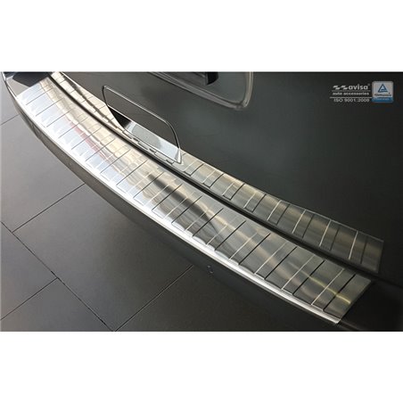 Protection de seuil arrière inox sur mesure pour Citroën Spacetourer / Peugeot Traveller / Peugeot Expert / Toyota Proace Verso Protection de seuil arrière inox sur mesure pour Citroën Spacetourer / Peugeot Traveller / Peugeot Expert / Toyota Proace Verso