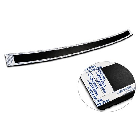 Protection de seuil arrière en aluminium noir mat sur mesure pour Volkswagen Multivan T7 2021- 'Riffled plate' Protection de seuil arrière en aluminium noir mat sur mesure pour Volkswagen Multivan T7 2021- 'Riffled plate'