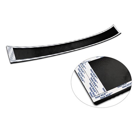 Protection de seuil arrière en aluminium noir mat sur mesure pour Citroën Berlingo (Multispace) & Peugeot Partner 2008-2015 & 20 Protection de seuil arrière en aluminium noir mat sur mesure pour Citroën Berlingo (Multispace) & Peugeot Partner 2008-2015 & 20