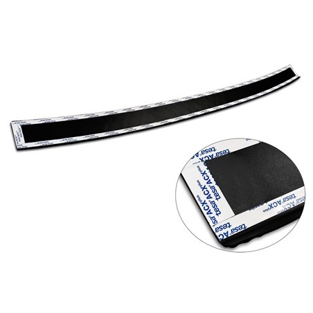 Protection de seuil arrière en aluminium noir mat sur mesure pour Volkswagen Caddy V 2020- 'Riffled Plate' Protection de seuil arrière en aluminium noir mat sur mesure pour Volkswagen Caddy V 2020- 'Riffled Plate'