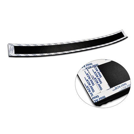 Protection de seuil arrière en aluminium noir mat sur mesure pour Skoda Octavia III Kombi Facelift 2017-2020 'Riffled Plate' Protection de seuil arrière en aluminium noir mat sur mesure pour Skoda Octavia III Kombi Facelift 2017-2020 'Riffled Plate'