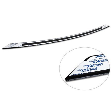 Protection de seuil arrière en aluminium noir mat sur mesure pour Kia Sorento IV 2020- 'Riffled Plate' Protection de seuil arrière en aluminium noir mat sur mesure pour Kia Sorento IV 2020- 'Riffled Plate'