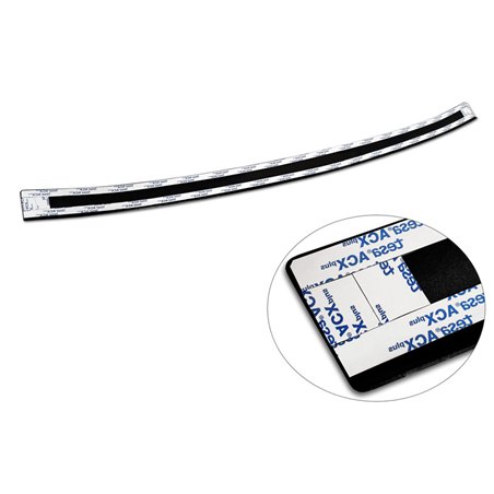Protection de seuil arrière en aluminium noir mat sur mesure pour Volvo XC90 II 2015- 'Riffled Plate' Protection de seuil arrière en aluminium noir mat sur mesure pour Volvo XC90 II 2015- 'Riffled Plate'