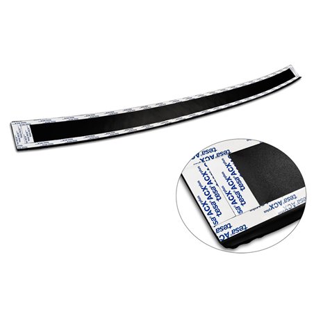 Protection de seuil arrière en aluminium noir mat sur mesure pour Nissan X-Trail IV (T33) 2021- 'Riffled Plate' Protection de seuil arrière en aluminium noir mat sur mesure pour Nissan X-Trail IV (T33) 2021- 'Riffled Plate'