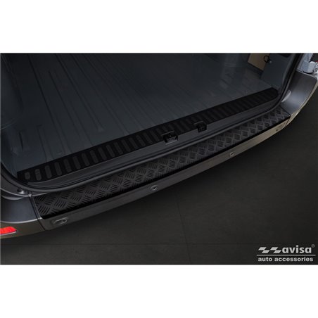 Protection de seuil arrière en aluminium noir mat sur mesure pour Opel Movano / Renault Master II / Nissan NV400 2010-2018 & 201 Protection de seuil arrière en aluminium noir mat sur mesure pour Opel Movano / Renault Master II / Nissan NV400 2010-2018 & 201