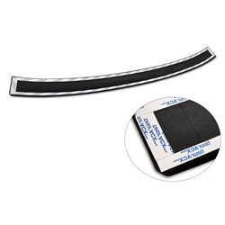 Protection de seuil arrière inox noir mat sur mesure pour Ford Kuga III ST-Line/Vignale/Hybrid ST-Line 2019-2024 & FL 2024- 'Rib