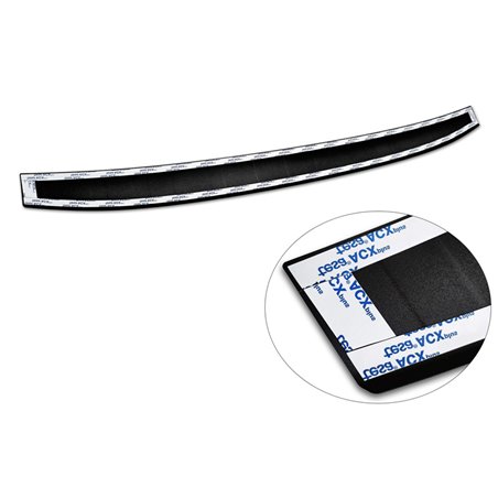 Protection de seuil arrière inox noir mat sur mesure pour Volvo V90 9/2016- 'Ribs' Protection de seuil arrière inox noir mat sur mesure pour Volvo V90 9/2016- 'Ribs'
