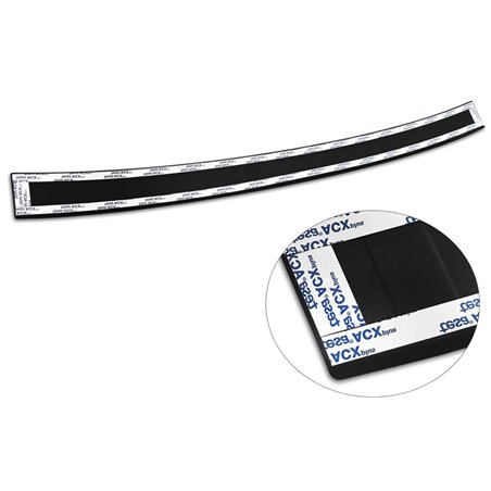Protection de seuil arrière inox noir mat sur mesure pour Skoda Superb III Combi 2015-2019 & Facelift 2019-2024 incl. Scout 'Rib Protection de seuil arrière inox noir mat sur mesure pour Skoda Superb III Combi 2015-2019 & Facelift 2019-2024 incl. Scout 'Rib