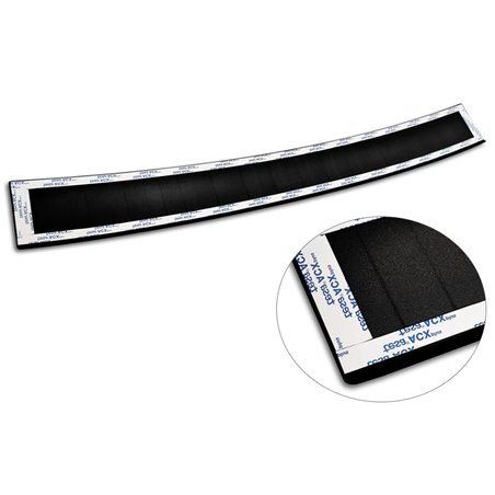 Protection de seuil arrière inox noir mat sur mesure pour Volkswagen Passat 3G Variant 2014-2023 'Ribs' Protection de seuil arrière inox noir mat sur mesure pour Volkswagen Passat 3G Variant 2014-2023 'Ribs'