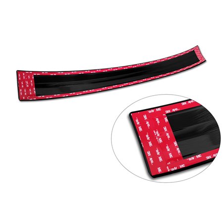 Protection de seuil arrière inox noir mat sur mesure pour Mini Countryman F60 FL 2020-2023 Protection de seuil arrière inox noir mat sur mesure pour Mini Countryman F60 FL 2020-2023