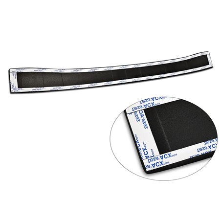 Protection de seuil arrière inox noir mat sur mesure pour BMW Série 3 Touring (G21) Facelift 2022- avec Pacquet-M 'Ribs' Protection de seuil arrière inox noir mat sur mesure pour BMW Série 3 Touring (G21) Facelift 2022- avec Pacquet-M 'Ribs'