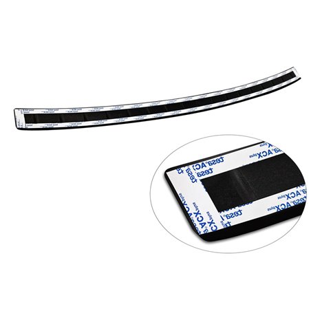 Protection de seuil arrière inox noir mat sur mesure pour MG (E)HS Facelift 2020-2023 & Facelift 2023- 'Ribs' Protection de seuil arrière inox noir mat sur mesure pour MG (E)HS Facelift 2020-2023 & Facelift 2023- 'Ribs'