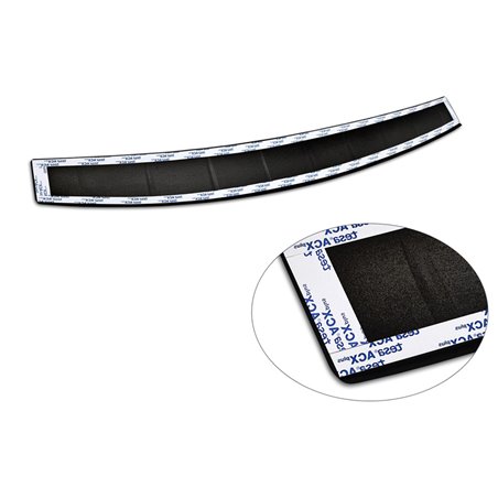 Protection de seuil arrière inox noir mat sur mesure pour Volkswagen Passat Variant (CJ5) 2023- 'Ribs' Protection de seuil arrière inox noir mat sur mesure pour Volkswagen Passat Variant (CJ5) 2023- 'Ribs'