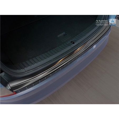 Protection de seuil arrière inox noir sur mesure pour Skoda Kodiaq 2017-2021 & FL 2021-2024 Incl. RS & Scout Protection de seuil arrière inox noir sur mesure pour Skoda Kodiaq 2017-2021 & FL 2021-2024 Incl. RS & Scout