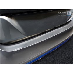 Baguette enjolivante coffre arrière inox noir sur mesure pour Nissan Leaf II 2017-