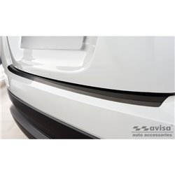 Protection de seuil arrière inox noir sur mesure pour Mitsubishi Eclipse Cross 2017- excl. PHEV