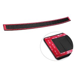 Protection de seuil arrière inox noir sur mesure pour Ford Tourneo Connect III 2022- 'Ribs'