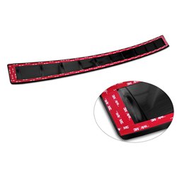 Protection de seuil arrière inox noir sur mesure pour Opel Astra L Sportstourer 2022- 'Ribs'