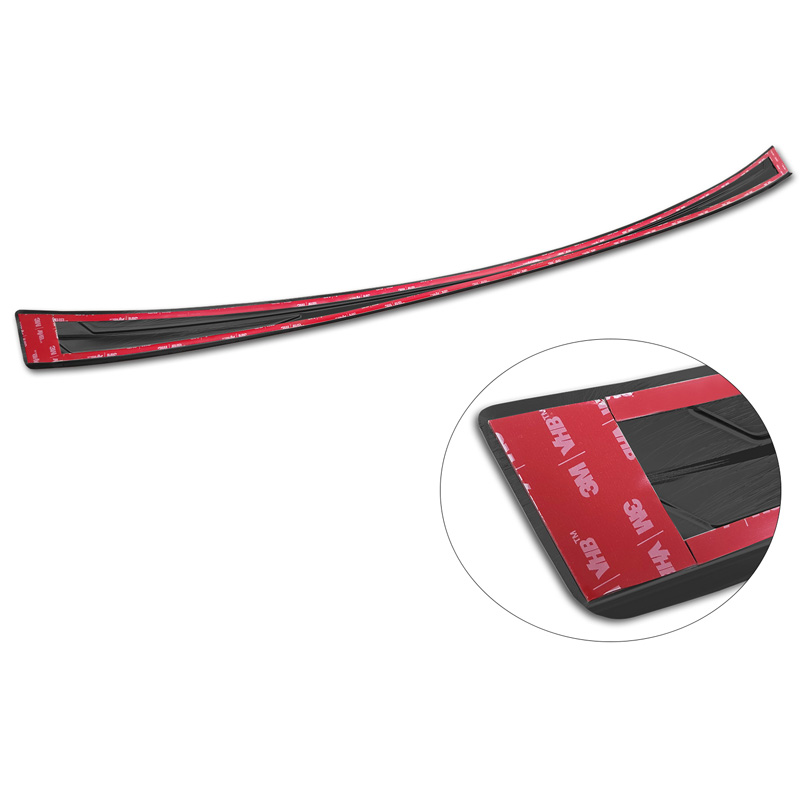 Protection de seuil arrière inox noir sur mesure pour Lexus RX V 2022-