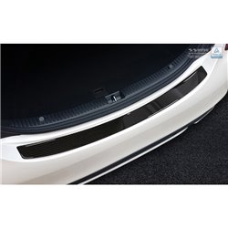 Protection de seuil arrière carboné sur mesure pour Mercedes CLS (C218) 2014-2018 Carboné noir