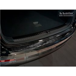 Protection de seuil arrière carboné 3D sur mesure pour Audi Q3 II 2019- incl. S-Line 'Ribs'