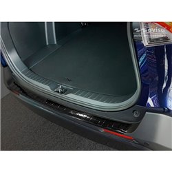 Protection de seuil arrière carboné 3D sur mesure pour Toyota RAV4 (5th Gen.) 2018- & Suzuki Across 2020- 'Ribs'