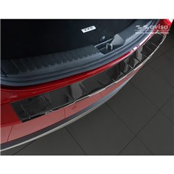 Protection de seuil arrière carboné 3D sur mesure pour Mazda CX-5 II 2017- incl. Facelift