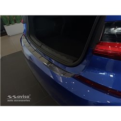 Protection de seuil arrière carboné 3D sur mesure pour BMW Série 3 G20 Sedan M-Paquet 2019-