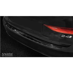 Protection de seuil arrière carboné 3D sur mesure pour Volvo V90 2016-