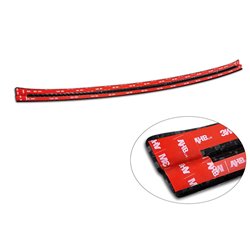 Protection de seuil arrière carboné 3D sur mesure pour Mercedes GLC II Coupe (C254) 2022-