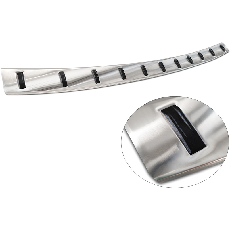 Protection de seuil arrière inox sur mesure pour Volkswagen Tiguan II 2016-2020 & Facelift 2020-2024 'STRONG EDITION'