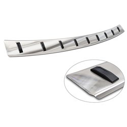 Protection de seuil arrière inox sur mesure pour BMW X1 U11 / X1 U11 xLine 2022- 'STRONG EDITION'