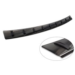 Protection de seuil arrière inox noir sur mesure pour BMW X1 U11 / X1 U11 xLine 2022- 'STRONG EDITION'