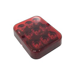 Carpoint Feu de Brouillard 19-LED 12V 100x80x25mm Approuvé E