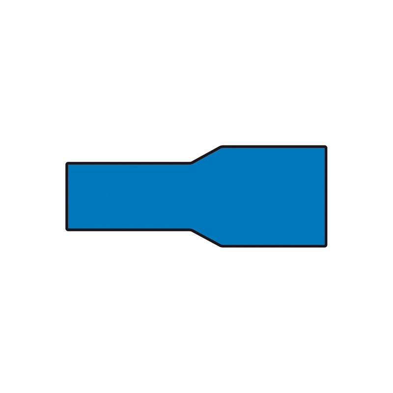 Carpoint Cosses Plates Femelles Isolées 1542 Bleu 10-pièces