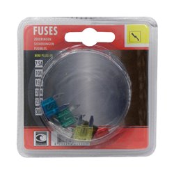 Carpoint Assortiment de Fusibles Enfichable Mini 6-pièces