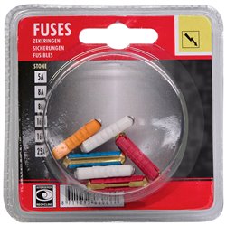 Carpoint Assortiment de Fusibles Stéatite 5-25A 6-pièces