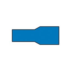 Carpoint Cosses Plates Femelles Isolées 1542 Blister Bleu 10-pièces