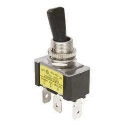 Carpoint Interrupteur Marche/Arrêt - Noir/Métal