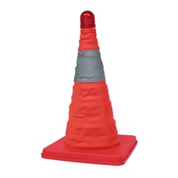 Carpoint Cône de Signalisation Rétractable