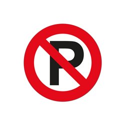 Carpoint Autocollant Stationnement Interdit